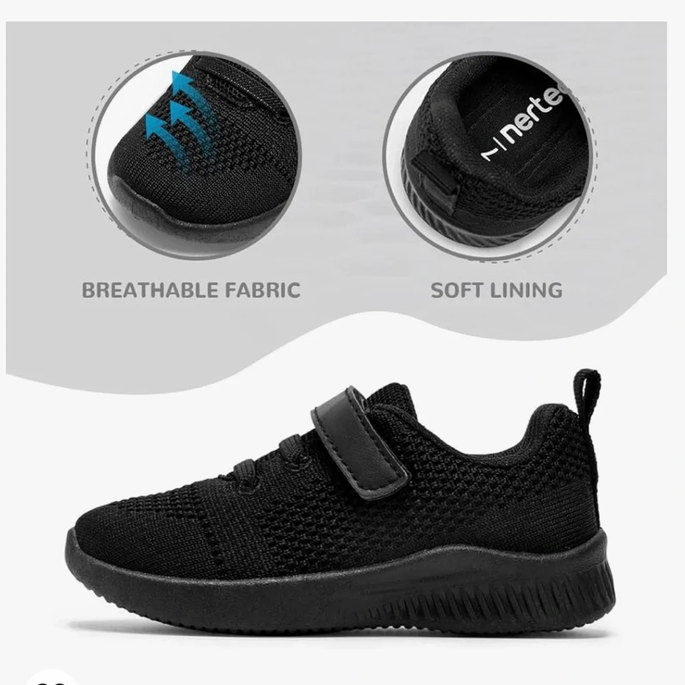 Nerteo Toddler/Little Kid Boys Girls Shoes Running/Walking Sports Sneakers
